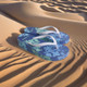 Rubber Platform Talking Footprint Thongs