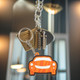 Custom Shape PVC Keyring