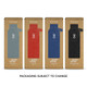 A drink bottle set featuring four colours: rock grey, fine red, ocean blue, and obsidian black, with branded packaging.