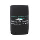 A foldable stubby holder in black with a logo and text for a flooring company.