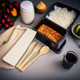 Miso Bamboo Cutlery Set in Calico Pouch