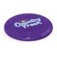 A large purple flying disc with the text "Country Fresh" prominently displayed in a playful font.