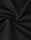 A close-up of black fabric, featuring a smooth texture with a slight stretch, suitable for polo shirts.