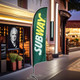 Medium(70.4*300cm) Straight Feather Banners 13ft