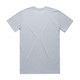A grey Classic Tee with short sleeves and a crew neckline, featuring a plain back design.