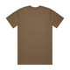 A brown Classic Tee t-shirt, featuring a plain back view without any logos or designs.