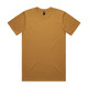 A mustard-coloured Classic Tee t-shirt featuring a crew neck and short sleeves, with a logo on the neckline.