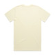 A plain cream Classic Tee t-shirt featuring a simple design in a soft fabric. There is a branding logo visible.