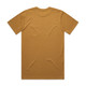 A mustard yellow Classic Pocket Tee, featuring a plain back design and short sleeves. It includes a logo on the front.