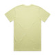 A light yellow Classic Tee featuring a simple design and a brand logo on the back.