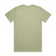 A plain, light green Classic Tee with a crew neck and short sleeves, featuring a logo on the back.