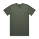 A green Classic Tee, featuring a crew neck and short sleeves, with a subtle logo on the neckline.