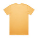 A yellow Classic Tee shirt, featuring a plain back view and made from soft fabric. It includes a logo.