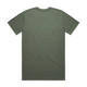 A green classic tee shirt featuring a simple design. The shirt has a relaxed fit and a smooth texture.