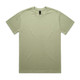 A light green Heavy Tee t-shirt with a round neckline and short sleeves, featuring a brand logo.