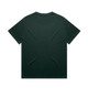 A dark green T-shirt with a relaxed fit and no visible branding on the back.