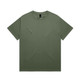 A green Heavy Tee T-shirt featuring a plain design and a logo at the neck.