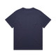 A navy blue Heavy Tee t-shirt with a plain back. The fabric appears soft and thick, suitable for casual wear.