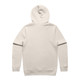 A beige hoodie with a hood and long sleeves. The back is plain with no visible logos or text.