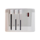 A travel adaptor featuring interchangeable plugs for EU, UK, and USA/AUS, along with a USB-C port labeled PD20W.