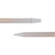 A Matador Cardboard Pen featuring a sleek, minimalistic design with a white clip and a pointed tip.