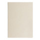 A blank, light beige sticky note booklet with a textured cover, featuring an unbranded design.
