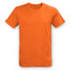 An unisex TRENDSWEAR Element T-shirt in bright orange with a simple design and a logo on it. An unisex TRENDSWEAR Element T-shirt in bright orange with a simple design and a logo on it.