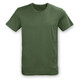 A green unisex t-shirt featuring a crew neckline and short sleeves, with a logo on the front. A green unisex t-shirt featuring a crew neckline and short sleeves, with a logo on the front.