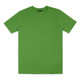 A vibrant green unisex t-shirt with a plain design and no visible branding.