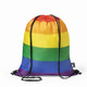 Pride Rainbow Drawstring Bag
