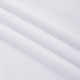 A close-up of white micro mesh fabric with a textured pattern, suitable for clothing.