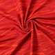 A red fabric featuring a dynamic pattern of lighter red lines, suitable for sports apparel.