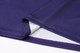 A purple unisex V-neck long-sleeve shirt featuring micro mesh fabric and a contrasting inner layer.