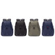 Four High Sierra Access 4.0 Backpacks in navy, black, olive, and charcoal colours, each with adjustable straps and a branding logo.