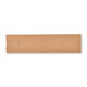 A long, rectangular, brown kraft paper envelope with a slot on one side, featuring a plain design.