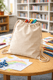 Colouring Calico Library Bag