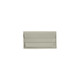 A PU leather glasses pouch in a light grey colour with a fold-over design and an included logo.