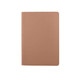A washable paper notebook in a light brown colour, featuring a smooth, plain cover. It includes a logo on the front.