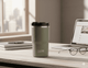 Oasis 480ml Ceramic-Lined Vacuum Travel Mug