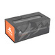 A black and orange box featuring a wireless outdoor Bluetooth speaker, decorated with a mountain pattern and a logo.