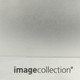 A sleek, silver deluxe pocket business card holder with a branding logo at the bottom.