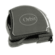 A professional 5-metre tape measure in black and silver, featuring a circular design and a branding logo.