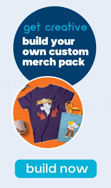 build your own merch pack