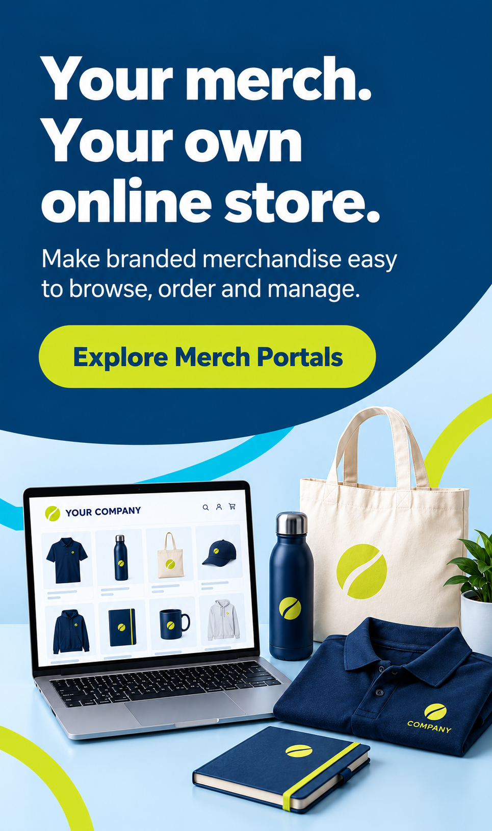 customer stores and merch portals