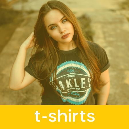 promotional t-shirts,  tees, as colour