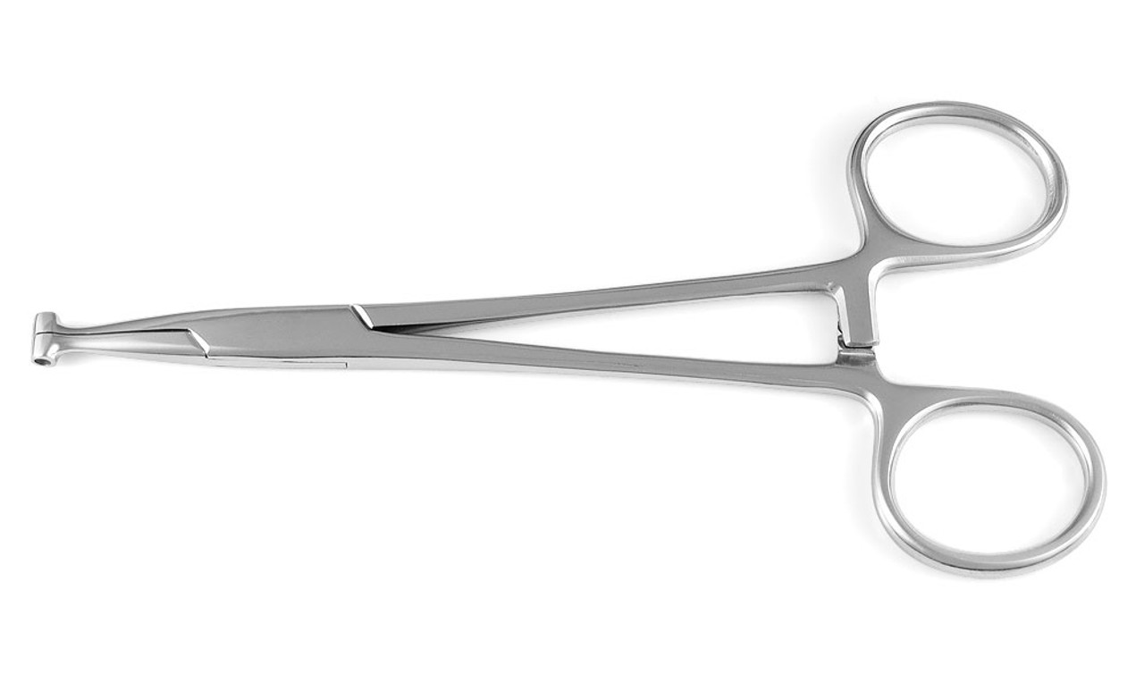 Tube Forceps 6 inch Septum Piercing Tool - Scrap Metal 23