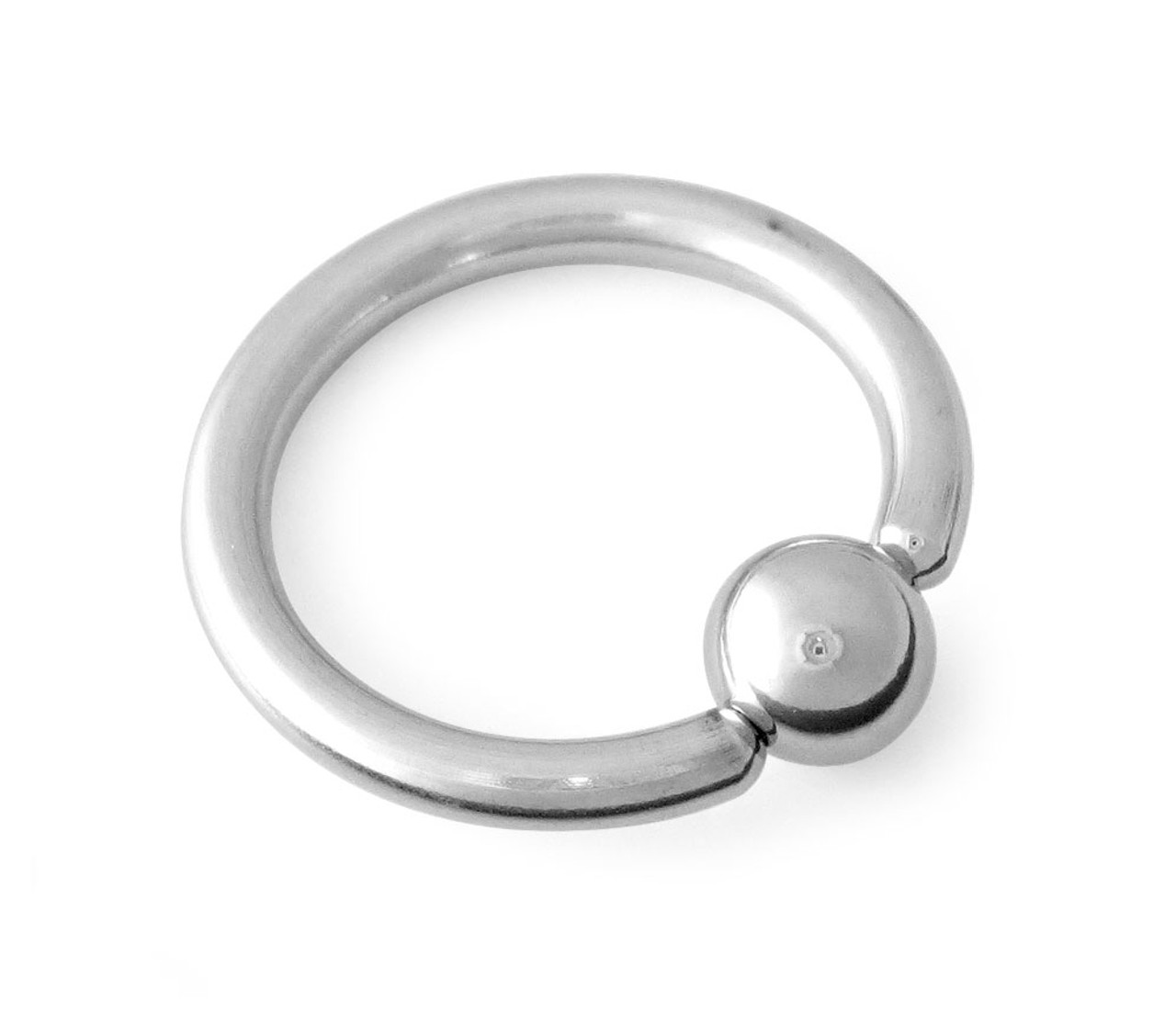 12g CBR 316L Surgical Steel Captive Bead Ring