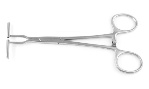 Straight Line Forceps 6 inch Septum Piercing Tool