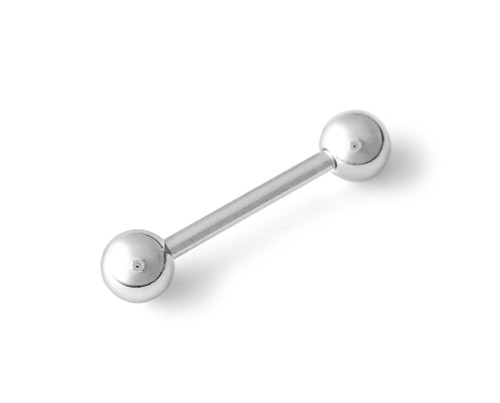 16g 316L Surgical Steel Straight Barbell