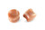 Pair Peach Aventurine Stone Plugs